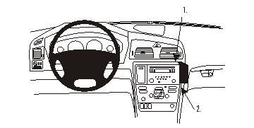 Volvo V70 05-08, pod kątem wysoki, panel drewniany w grupie Car audio / Co pasuje do mojego samochodu / Volvo / Volvo XC70 / Volvo XC70 2004-2007 / Pozostałe XC70 2004-2007 u BRL (240853650)