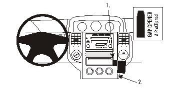 Nissan X-Trail 04-07, pod kątem, niski w grupie Car audio / Co pasuje do mojego samochodu / Nissan / X-trail u BRL (240853653)