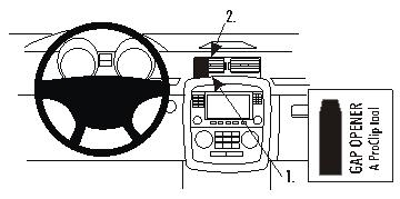 Brodit ProClip, Mercedes Benz R-Class 06-14 w grupie Car audio / Co pasuje do mojego samochodu / Mercedes / Klasa R u BRL (240853680)