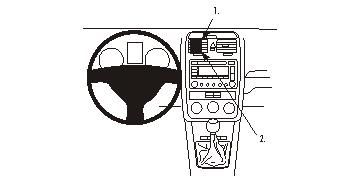 Volkswagen Golf V Variant 07-09, Center w grupie Car audio / Co pasuje do mojego samochodu / Volkswagen / Jetta / Jetta 2005-2010 / Wymiana głośników 2006-2011 u BRL (240853689)