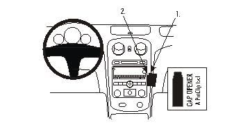 ProClip Monteringsbygel Chevrolet HHR 06-12, Kątowy w grupie Car audio / Co pasuje do mojego samochodu / Chevrolet u BRL (240853700)