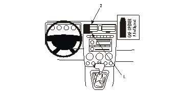 Brodit ProClip, Hummer H3 05-11 w grupie Car audio / Co pasuje do mojego samochodu / Hummer / Hummer H3 u BRL (240853702)