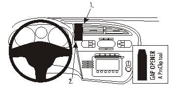 Seat Leon 06-12, Wyśrodkowany w grupie Car audio / Co pasuje do mojego samochodu / Seat / Leon / Leon 2005-2012 u BRL (240853714)