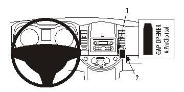 Nissan Note 06-12, Kątowy w grupie Car audio / Co pasuje do mojego samochodu / Nissan / Note u BRL (240853736)
