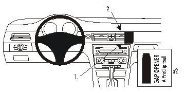 BMW 316-330/E90/E91/E92/E93 05-12, Kątowy, Drewniany panel w grupie Car audio / Co pasuje do mojego samochodu / BMW / BMW 3 seria / BMW E90/E91/E92/E93 2005-2011 / Pozostałe BMW E90/E91/E92/E93 2005-2011 u BRL (240853740)