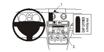 Ford Fusion 06-12, Wyśrodkowany w grupie Car audio / Co pasuje do mojego samochodu / Ford / Fusion / Fusion 2002-2008 u BRL (240853797)