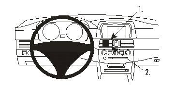 BMW 520-545/M5 E60, E61 04-10, Center M-sport w grupie Car audio / Co pasuje do mojego samochodu / BMW / BMW 5 seria / BMW E60/E61 2004-2011 / Pozostałe E60/E61 2004-2011 u BRL (240853802)