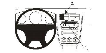 Dodge Caliber 07-09, Wyśrodkowany w grupie Car audio / Co pasuje do mojego samochodu / Jeep / Jeep Compass u BRL (240853843)