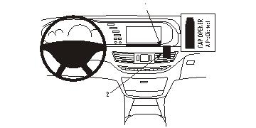 Brodit ProClip, Mercedes Benz S-Class 06-13 w grupie Car audio / Co pasuje do mojego samochodu / Mercedes / Klasa S u BRL (240853853)