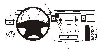Volkswagen Crafter 07-15, Wyśrodkowany w grupie Car audio / Co pasuje do mojego samochodu / Mercedes / Sprinter / Sprinter 2006-2018 u BRL (240853873)