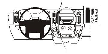 Fiat Ducato 07-14, Wyśrodkowany w grupie Car audio / Co pasuje do mojego samochodu / Peugeot / Peugeot Boxer / Peugeot Boxer 2012-2014 u BRL (240853876)