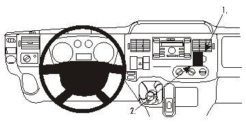 Ford Transit 07-13, Kątowy w grupie Car audio / Co pasuje do mojego samochodu / Ford / Transit Connect / Transit Connect 2002-2013 u BRL (240853905)
