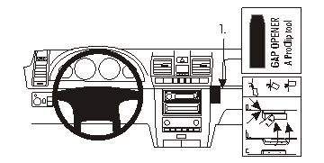 Brodit ProClip, Ssang Yong Rexton 06-07 w grupie Car audio / Co pasuje do mojego samochodu / Ssangyong u BRL (240853952)