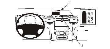 ProClip Monteringsbygel Kia Carens 07-13, Wyśrodkowany w grupie Car audio / Co pasuje do mojego samochodu / Kia / Carens / Carens 2000-2002 u BRL (240853960)