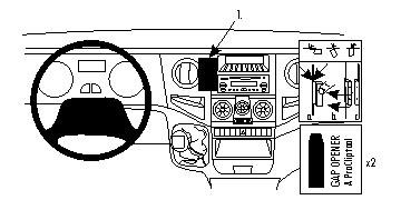 Brodit ProClip, Iveco Daily 06-14 w grupie Car audio / Co pasuje do mojego samochodu / Iveco / Daily u BRL (240853968)