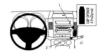 Citroen C-Crosser 07-13, Kątowy w grupie Car audio / Co pasuje do mojego samochodu / Mitsubishi / Outlander / Outlander 2007-2013 u BRL (240854001)