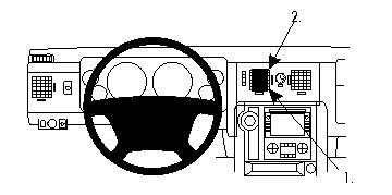 Brodit ProClip, Hummer H2 08-11 w grupie Car audio / Co pasuje do mojego samochodu / Hummer / Hummer H2 u BRL (240854157)