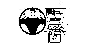 Brodit ProClip, Mazda 6 08-12 w grupie Car audio / Co pasuje do mojego samochodu / Mazda / Mazda 6 / Mazda 6 2008-2012 u BRL (240854169)