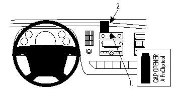 Chevrolet Express/Chevrolet Van 08-15, Na środku w grupie Car audio / Co pasuje do mojego samochodu / Chevrolet u BRL (240854203)