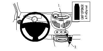 Renault Twingo 08-12, Na środku w grupie Car audio / Co pasuje do mojego samochodu / Renault / Twingo u BRL (240854208)
