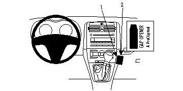 Toyota Corolla 08-11, Pod kątem w grupie Car audio / Co pasuje do mojego samochodu / Toyota / Corolla Verso / Corolla Verso 2001-2009 u BRL (240854216)