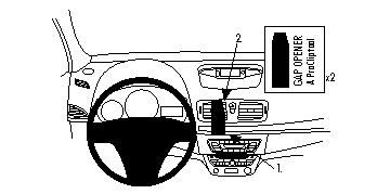 Renault Mégane 09-15, Na środku w grupie Car audio / Co pasuje do mojego samochodu / Renault / Mégane / Mégane 2009-2016 u BRL (240854283)