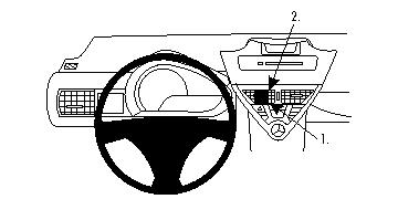 Brodit ProClip, Toyota iQ 09-19 w grupie Car audio / Co pasuje do mojego samochodu / Toyota / IQ / IQ 2009-2015 u BRL (240854291)
