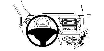 Nissan Pixo 09-15, pod kątem w grupie Car audio / Co pasuje do mojego samochodu / Suzuki / Alto u BRL (240854336)