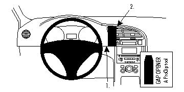 Brodit ProClip, Peugeot 3008 09-16 w grupie Car audio / Co pasuje do mojego samochodu / Peugeot / Peugeot 3008 / Peugeot 3008 2008-2016 u BRL (240854344)