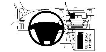 Toyota Prius 10-15, wyśrodkowany w grupie Car audio / Co pasuje do mojego samochodu / Toyota / Prius / Prius 2010-2015 u BRL (240854354)