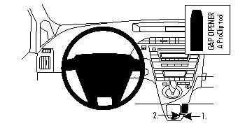 Toyota Prius 10-15, pod kątem w grupie Car audio / Co pasuje do mojego samochodu / Toyota / Prius / Prius 2010-2015 u BRL (240854355)