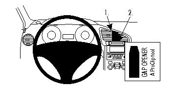 Brodit ProClip, Peugeot 5008 10-17 w grupie Car audio / Co pasuje do mojego samochodu / Peugeot / Peugeot 5008 u BRL (240854439)