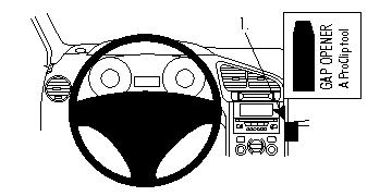 Brodit ProClip, Peugeot 5008 10-17 w grupie Car audio / Co pasuje do mojego samochodu / Peugeot / Peugeot 5008 u BRL (240854440)