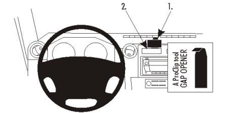 Toyota LandCruiser 70 08-15, Na środku w grupie Car audio / Co pasuje do mojego samochodu / Toyota / Land Cruiser Prado / Land Cruiser Prado 1996-2008 u BRL (240854467)