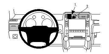 Lexus GX Serie 10-15, Na środku w grupie Car audio / Co pasuje do mojego samochodu / Lexus / Lexus GX u BRL (240854495)