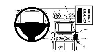 Brodit ProClip, Jaguar XJ 10-19 w grupie Car audio / Co pasuje do mojego samochodu / Jaguar / Jaguar XJ u BRL (240854499)