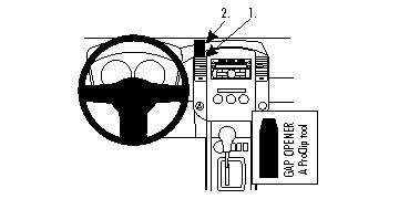 Nissan Navara 11-15, Na środku w grupie Car audio / Co pasuje do mojego samochodu / Nissan / Navara / Navara 2015- u BRL (240854520)