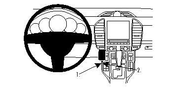 Brodit ProClip, Porsche Cayenne 11-18 w grupie Car audio / Co pasuje do mojego samochodu / Porsche / Cayenne / Cayenne E2 2011-2017 u BRL (240854537)