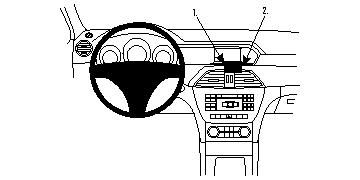 Mercedes Benz C-Klass 11-14, wyśrodkowany w grupie Car audio / Co pasuje do mojego samochodu / Mercedes / Klasa C / Klasa C 2008-2014 W204 u BRL (240854618)