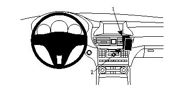 Brodit ProClip, Mercedes Benz CLS-Class 11-18 w grupie Car audio / Co pasuje do mojego samochodu / Mercedes / CLS u BRL (240854632)
