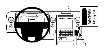 Ford F-Series 150 09-14, pod kątem w grupie Car audio / Co pasuje do mojego samochodu / Ford / F150 / F150 2004-2008 u BRL (240854639)