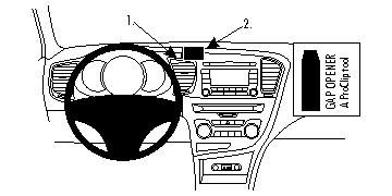 Kia Optima 11-14, Wyśrodkowany w grupie Car audio / Co pasuje do mojego samochodu / Kia / Optima / Optima 2011-2015 u BRL (240854641)