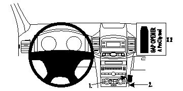 Chevrolet Captiva 12-14, Pod kątem w grupie Car audio / Co pasuje do mojego samochodu / Chevrolet / Captiva u BRL (240854678)
