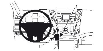 Hyundai i40 12-15, Wyśrodkowany w grupie Car audio / Co pasuje do mojego samochodu / Hyundai / I40 / I40 2011-2019 u BRL (240854685)