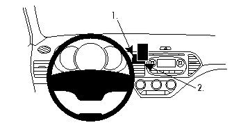 Kia Picanto 12-15, Wyśrodkowany w grupie Car audio / Co pasuje do mojego samochodu / Kia / Picanto / Picanto 2011-2017 u BRL (240854691)