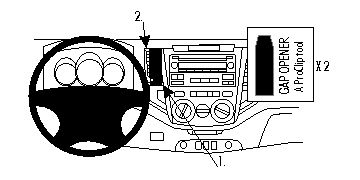 Toyota HiLux 12-15, Wyśrodkowany w grupie Car audio / Co pasuje do mojego samochodu / Toyota / Hilux / Hilux 2016-2026 u BRL (240854742)