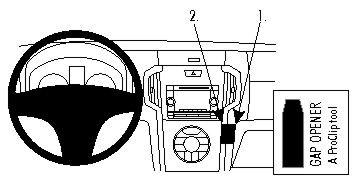 Brodit ProClip, Isuzu D-Max 12-20 w grupie Car audio / Co pasuje do mojego samochodu / Isuzu / Isuzu D-Max u BRL (240854799)