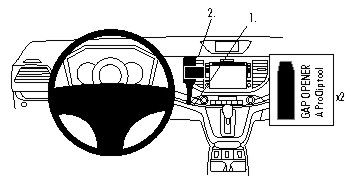 Honda CR-V 12-15, Wyśrodkowany w grupie Car audio / Co pasuje do mojego samochodu / Honda / CR-V / CR-V 2012-2016 u BRL (240854802)