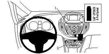 Ford B-Max 13-15, kątowy w grupie Car audio / Co pasuje do mojego samochodu / Ford / B-max / B-Max 2012-2017 u BRL (240854850)