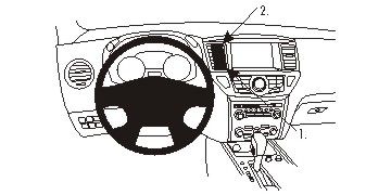 Nissan Pathfinder 13-15, wyśrodkowany w grupie Car audio / Co pasuje do mojego samochodu / Nissan / Pathfinder u BRL (240854895)